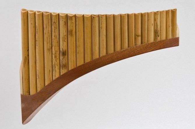 Plaschke S22G Panflöte G-Dur / 22 Rohre Holzschuh, Schilf, elektronisch gestimmt_00026826_