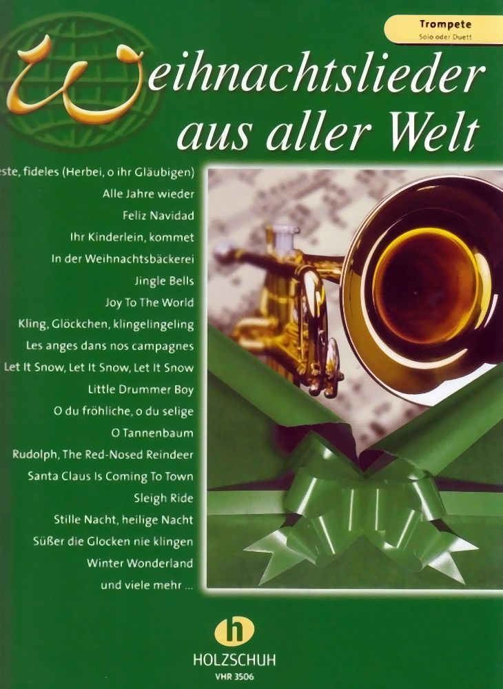 Noten Weihnachtslieder aus aller Welt Holzschuh VHR 3506 Trompete Duette  - Onlineshop Musikhaus Markstein