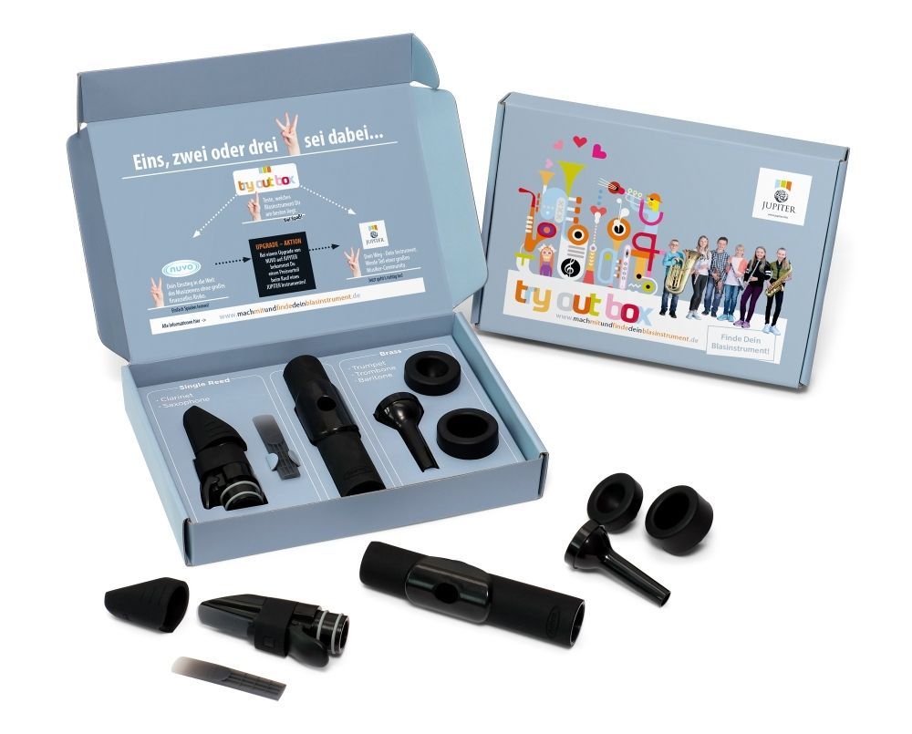 Jupiter TryOutBox - Das kleine Instrumentenkarusell - Probierbox Blasinstrumente_00042344_