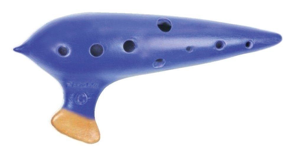 4046662253206 - GEWA Ocarina Premium 10 Loch C blau Konzert-Okarina