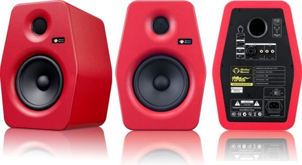 Monkey Banana Turbo 6 red aktiver Studiomonitor 60W + 30W Endstufe