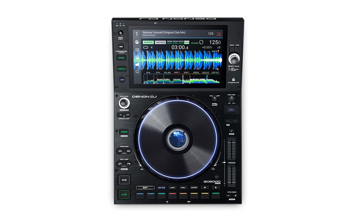 Denon DJ SC6000 Prime Professioneller DJ Media Player mit 10.1" HD Touchscreen 