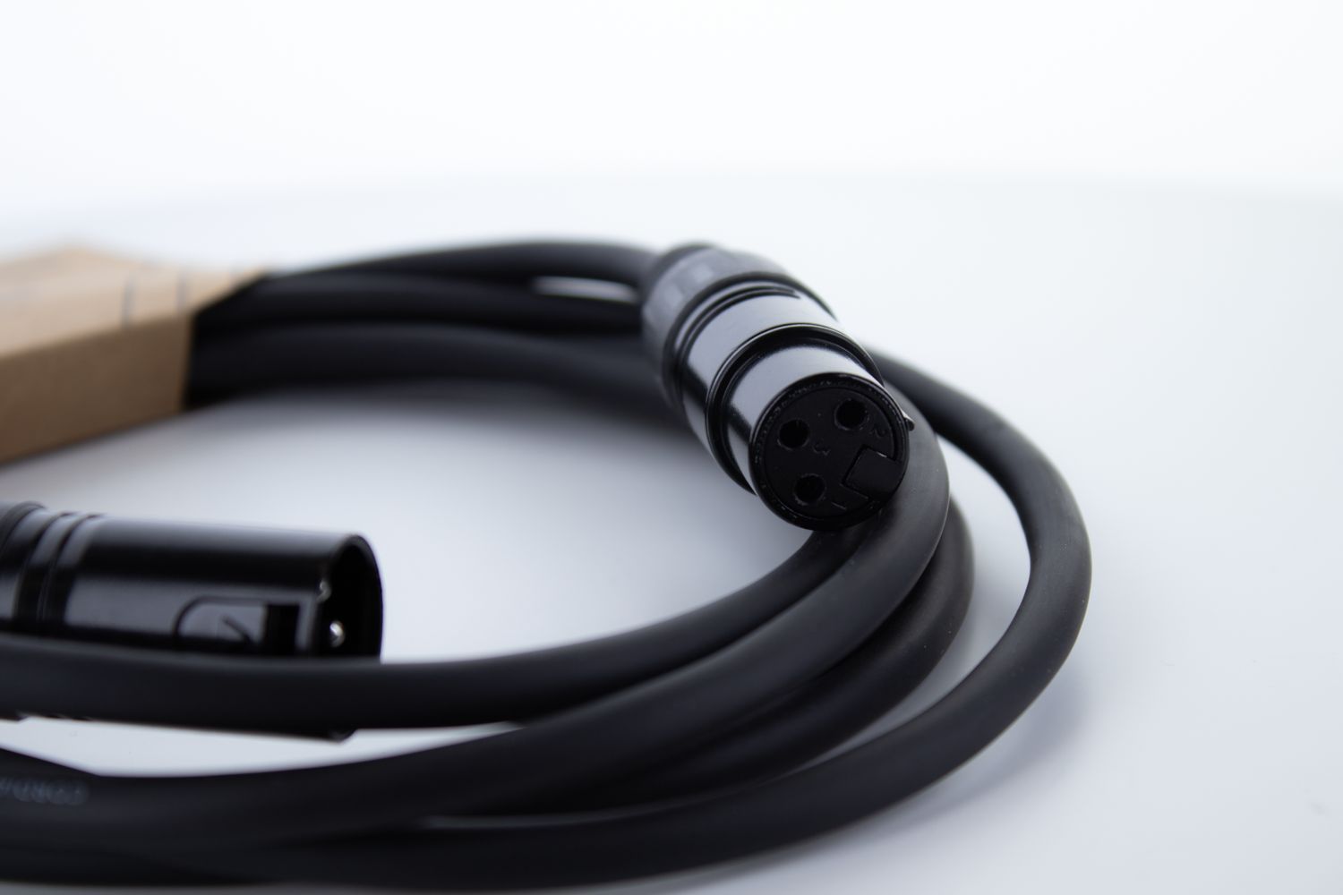 Cordial Elements EM 10 FM Mikrofonkabel  XLR male/female, 10 Meter schwarz_00054331_