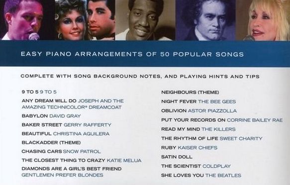 Noten 50 fabulous Songs: for really easy piano / Gesang & Klavier AM999449