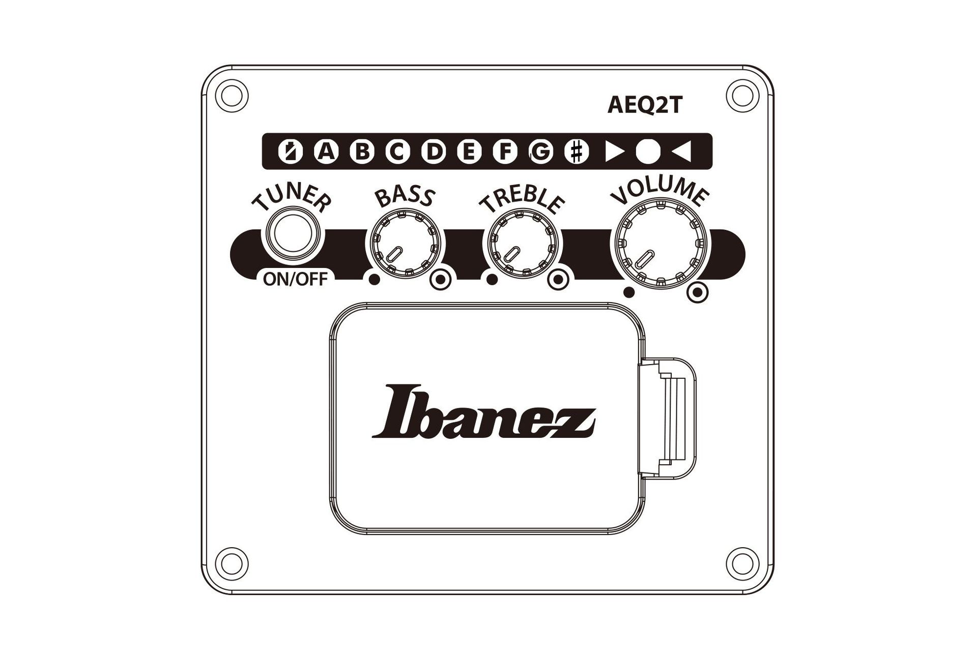 Ibanez V40WSCE-OPB  Akustikgitarre mit Pickup & Tuner_00053717_