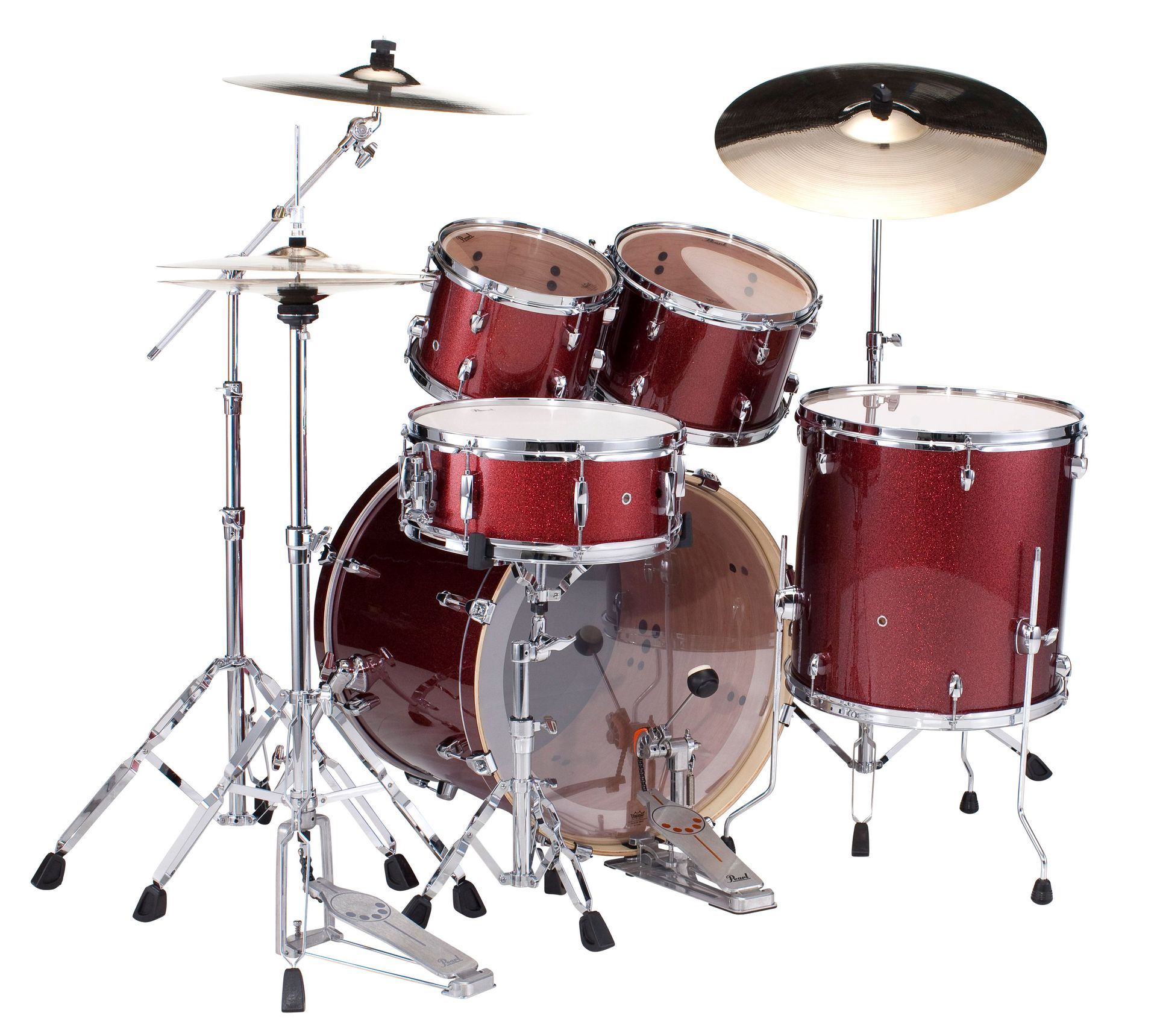 Pearl Export EXX725SBR/C704 Drumset 22/10/12/16/ Snare  black cherry glitter