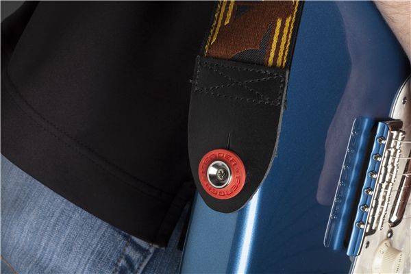 Fender Strap Blocks 4er Pack 2x schwarz & 2x rot_00050459_
