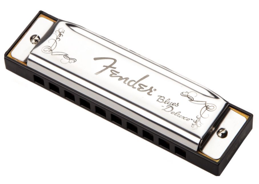 Fender Blues DeLuxe Harmonica G-Dur /20 Mundharmonika incl. Etui_00031468_