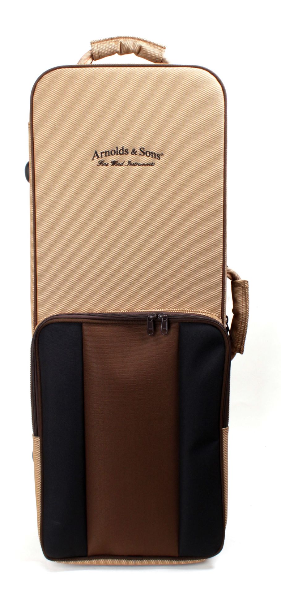 Koffer-Etui Tenorsaxophon "Retro" Rechteckform mit Rucksackgurten_00042706_