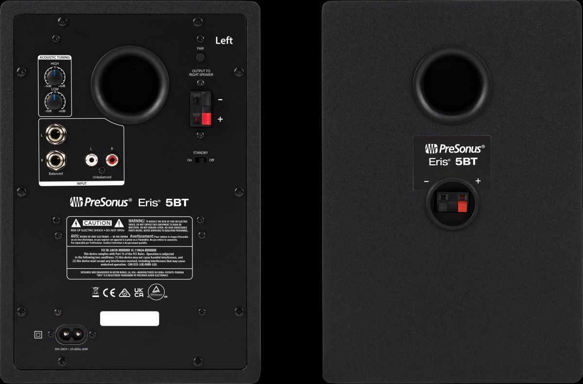 Presonus Eris 5 BT 2nd Gen Studiomonitore mit Bluetooth_00052576_