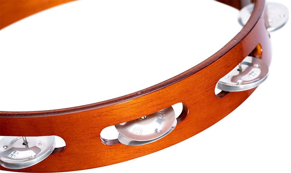 Meinl TA1A-AB Holz Tambourin Schellenkranz