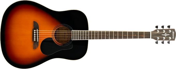 Alvarez RD26 SB  Akustikgitarre für Einsteiger, Fichte, Sunburst, incl. Gigbag