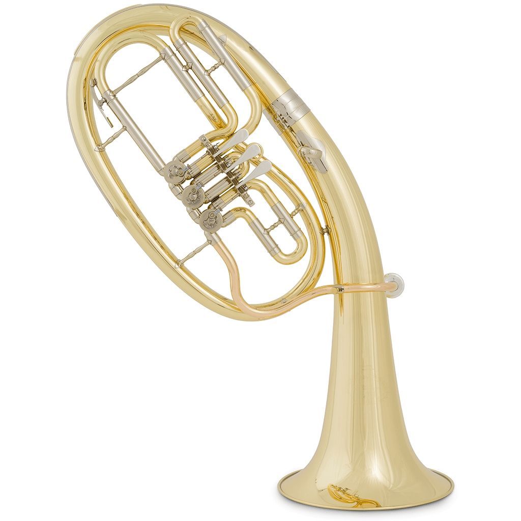 B&S 32 2L Tenorhorn, 14,00 mm Bohrung, Messing, incl.Etui und Zubehör B&S 32 2L Tenorhorn, 14,00 mm Bohrung, Messing, incl.Etui und Zubehör