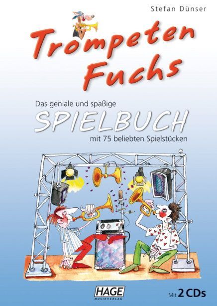Noten Trompetenfuchs Spielbuch  incl. 2 CD Stefan Dünser Hage eh3809_00032431_