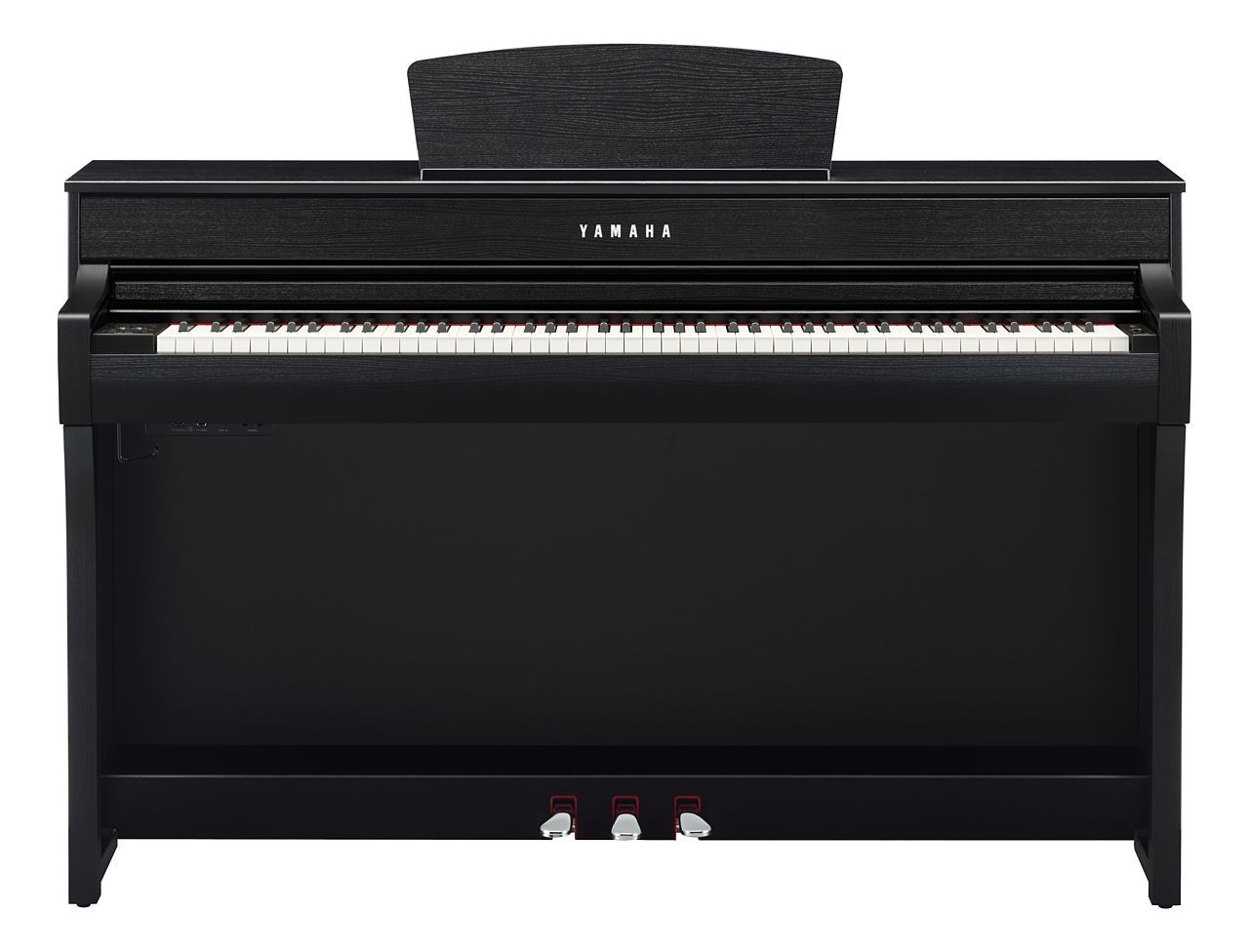 Yamaha CLP-735B Digitalpiano schwarz matt, E-Piano Yamaha mit GH3X-Tastatur 