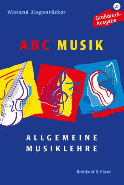 Buch "ABC Musik" Allgemeine Musiklehre Wieland Ziegenrücker Breitkopf & Härtel 