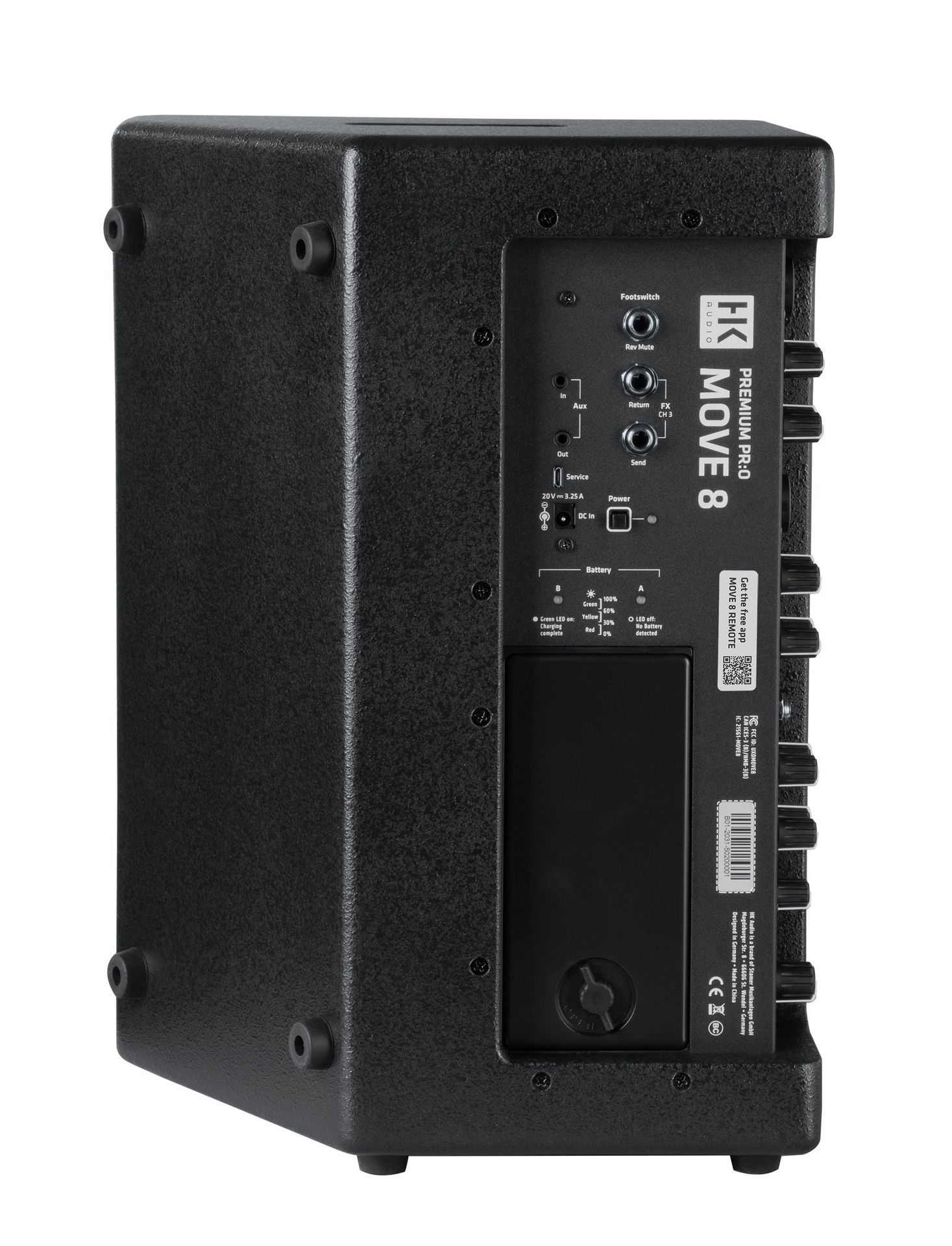 HK Audio Premium Pro Move 8 - Showroom - akkubetriebener Fullrangelautsprecher HK Audio Premium Pro Move 8 - Showroom - akkubetriebener Fullrangelautsprecher