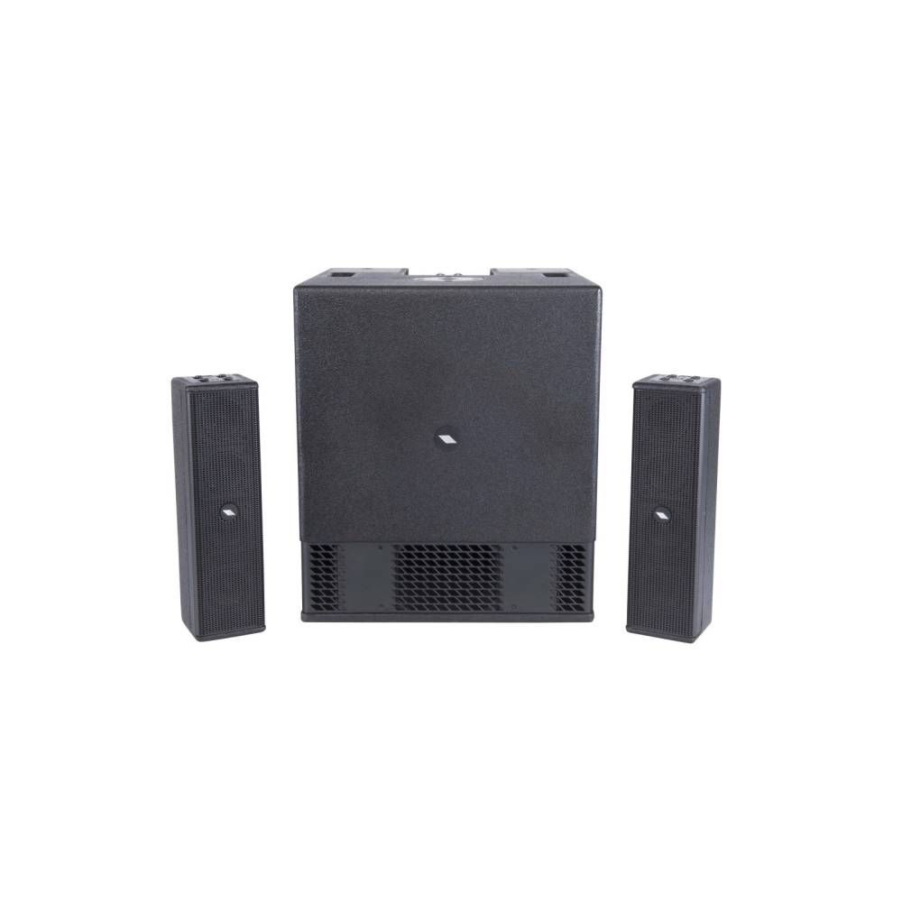 Proel Session4  Showroom Modell Portables PA-System Aktives 2.1 Säulensystem 