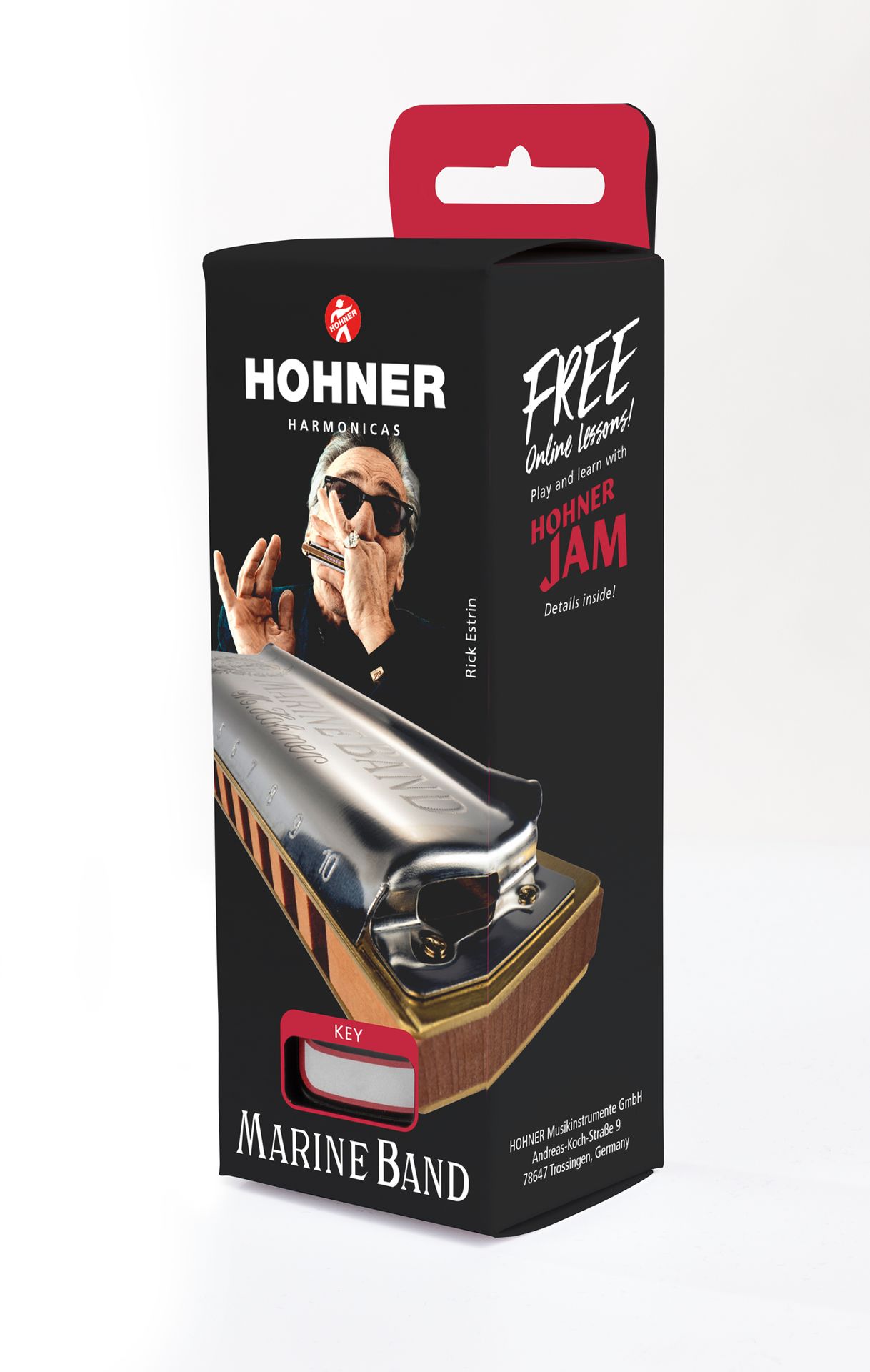 Hohner Marine Band Classic E Mundharmonika HOM1896056_00003279_