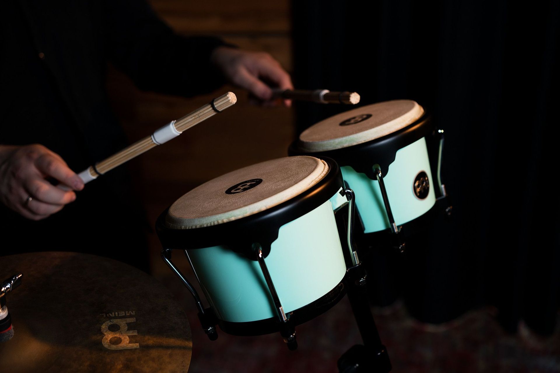 Meinl HB50SF Bongo Set Seafoam Green