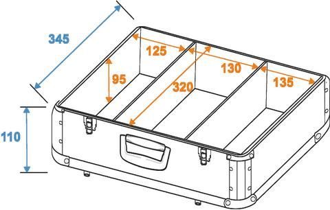 ROADINGER CD-Case ALU Digital-Booking abgerundet