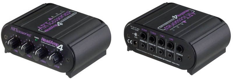 ART Headamp 4 Headphone-AMP 4-Kanal Kopfhörerverstärker