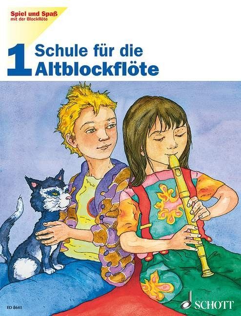 Noten Spiel und Spaß mit der Altblockflöte Band Vol 1 ED 8641 