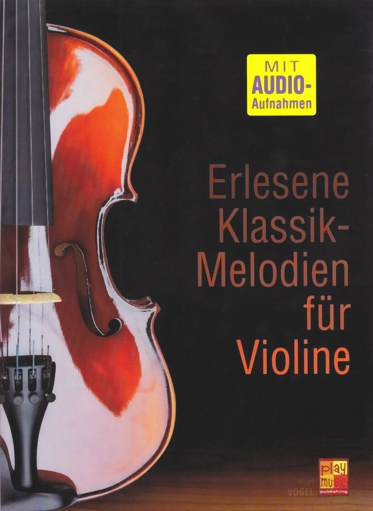 Noten Erlesene Klassik Melodien  für Violine incl.Audio-downloadcode_00054862_