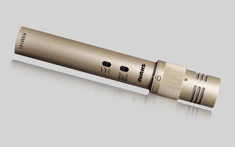 Shure KSM 141/SL Studio Mikrofon, Kleinmembran, Niere/ Kugel, Kondensator, silbe_00002833_