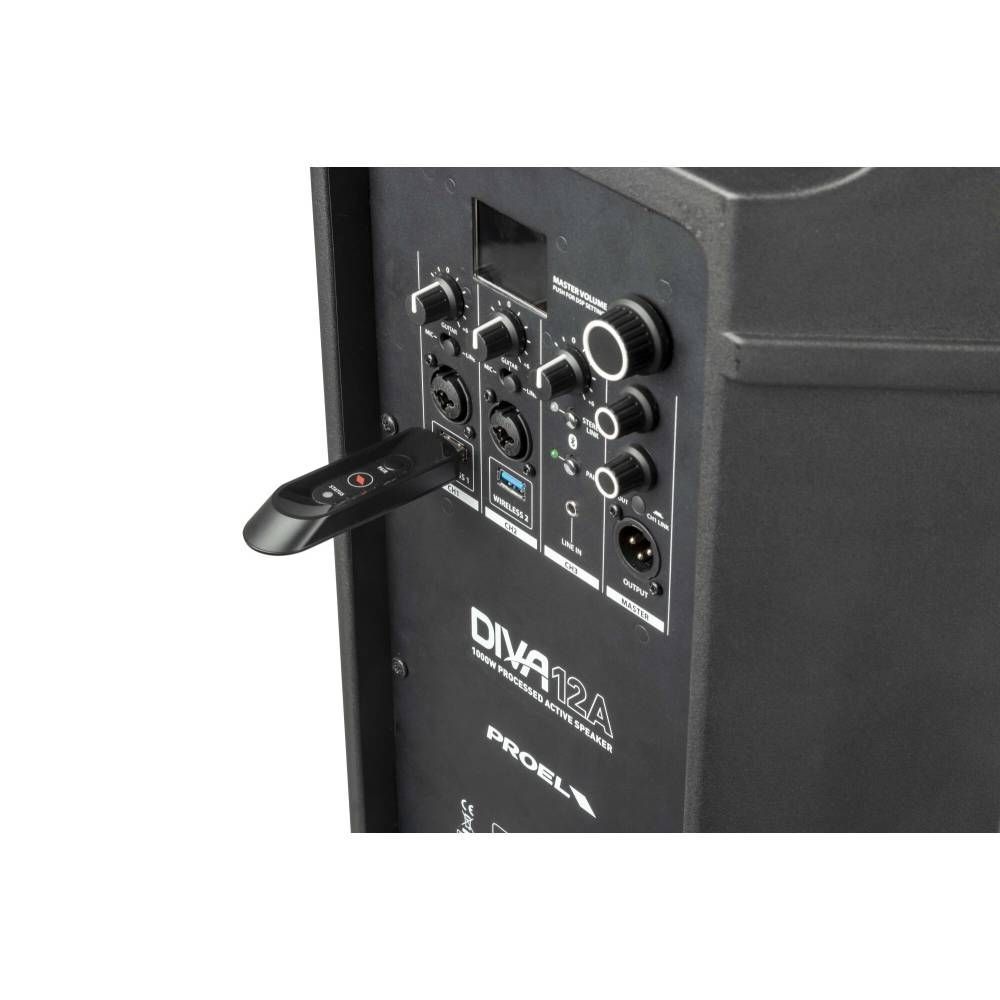 Proel DIVA 12A Aktive Fullrangelautsprecher Box 12/2 mit Bluetooth