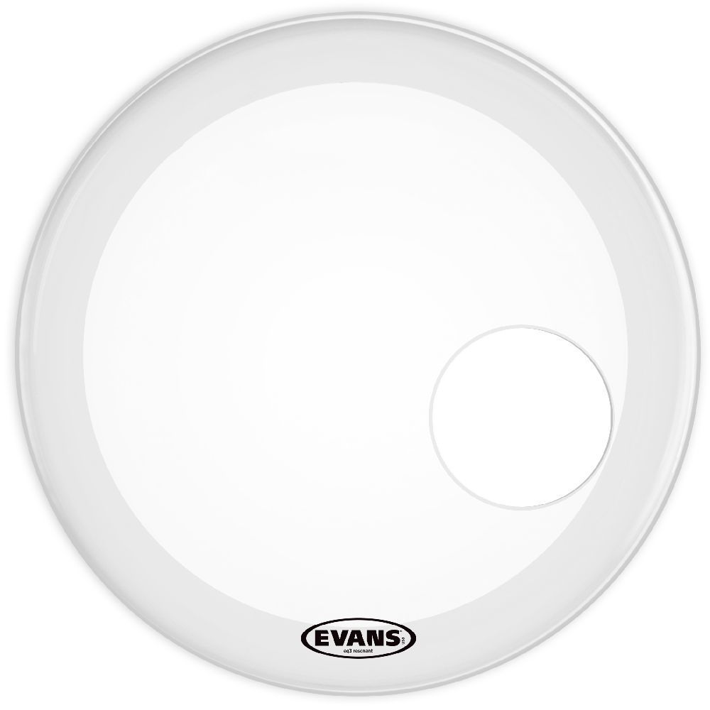 Evans Reso EQ3  22" Coated White Bassdrum Resonanzfell BD22RGCW