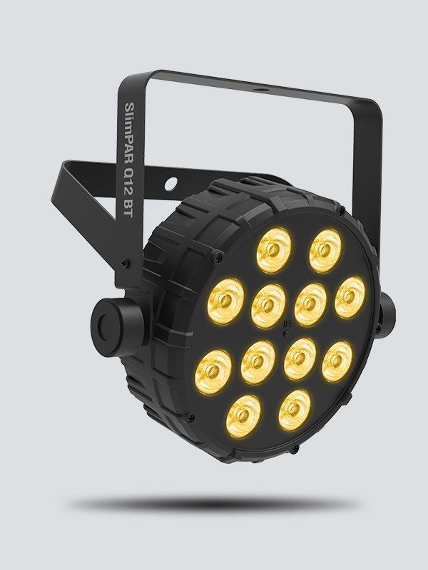 Chauvet DJ SlimPar Q12 BT kompakter Flat-PAR LED Scheinwerfer mit Bluetooth