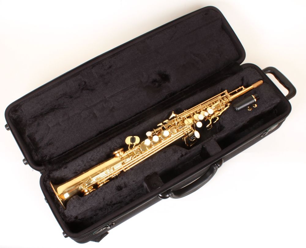 Antigua SS-3282-LQ-CH Sopransaxophon lackiert, Etui Antigua SS-3282-LQ-CH Sopransaxophon lackiert, Etui