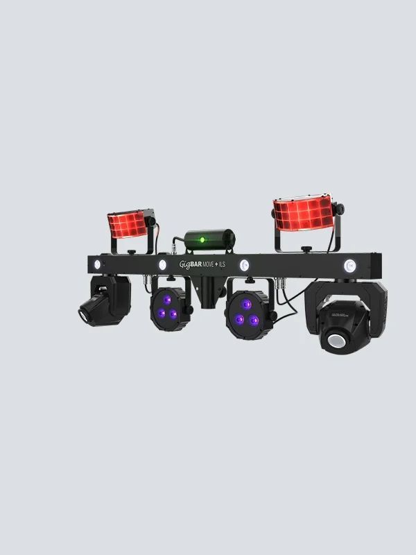 Chauvet DJ GigBar Move + ILS, Lichtanlage 5-in-1 Lichtset mit Movingheads