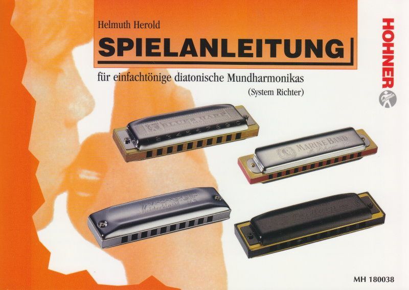 Schule Spielanleitung für einfachtönische Mundharmonikas Helmut Herold - 180038_00006185_