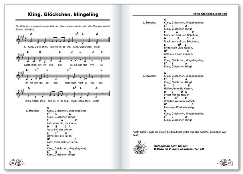 Noten Weihnachtsliederbuch Peter Bursch Voggenreiter incl. CD0303