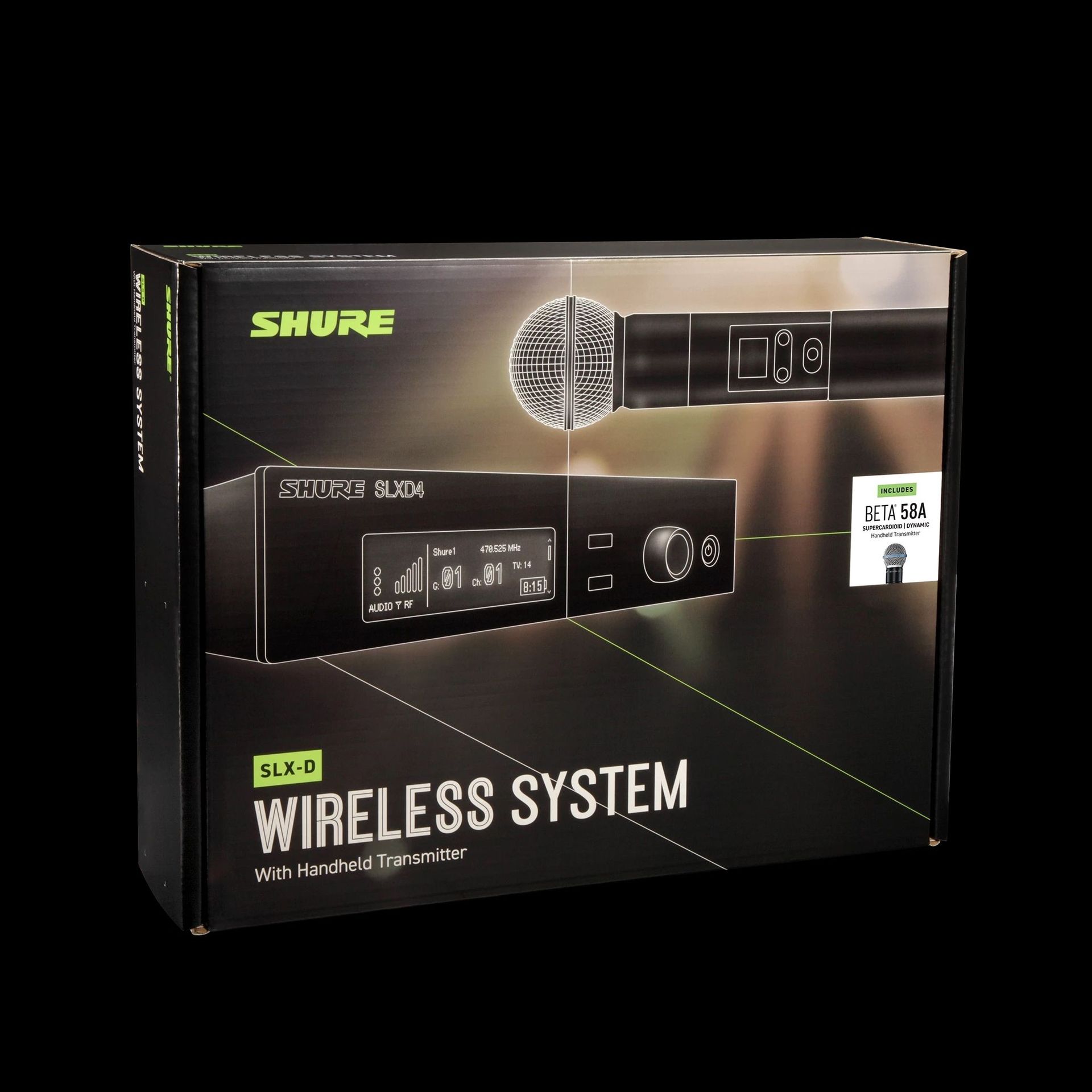 Shure SLXD24E/Beta58 S50 Digitales Vocal Wireless System UHF