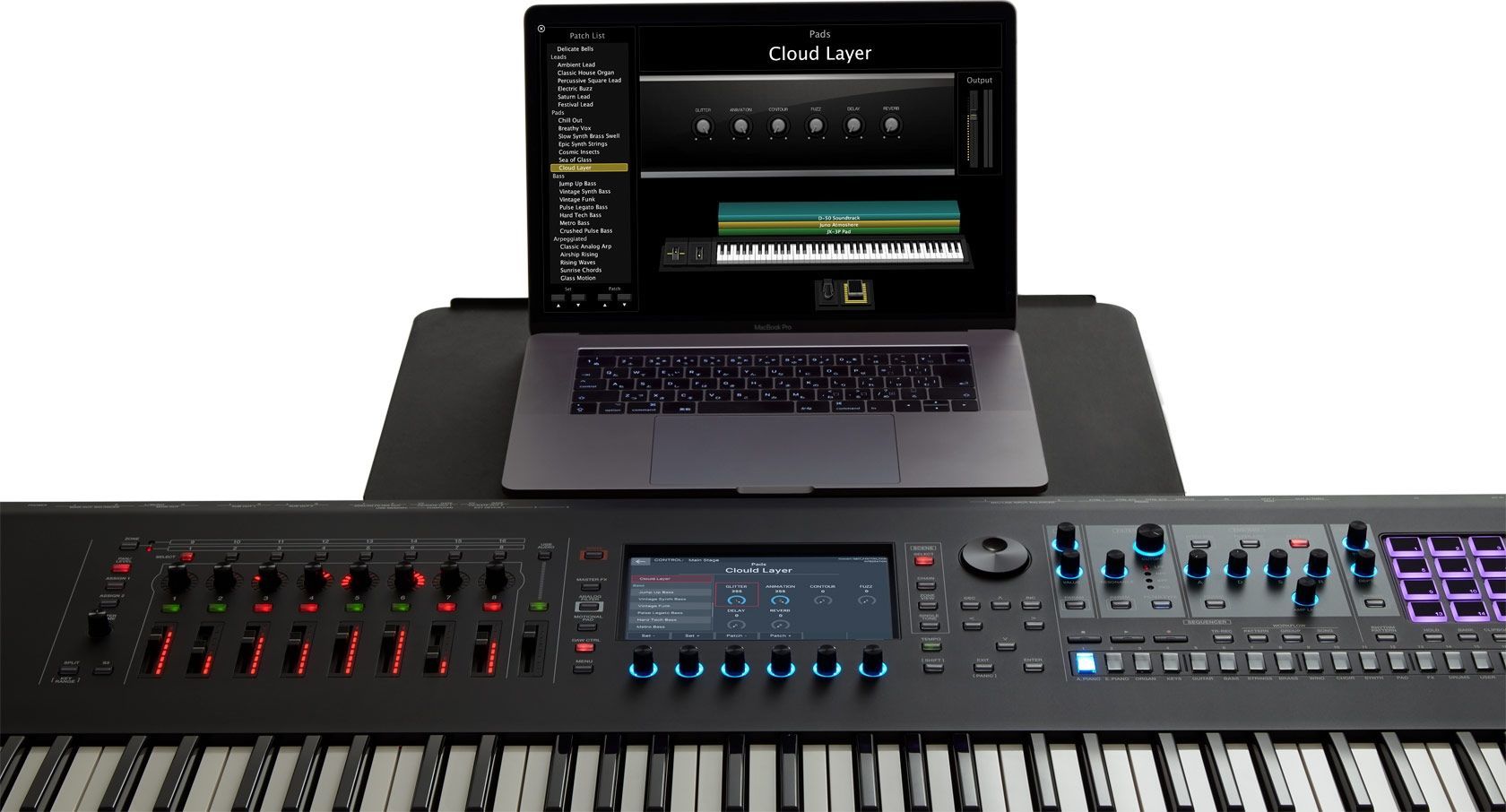 Roland Fantom 07 Workstation Synthesizer, 76 dynamische Tasten Roland Fantom 07 Workstation Synthesizer, 76 dynamische Tasten