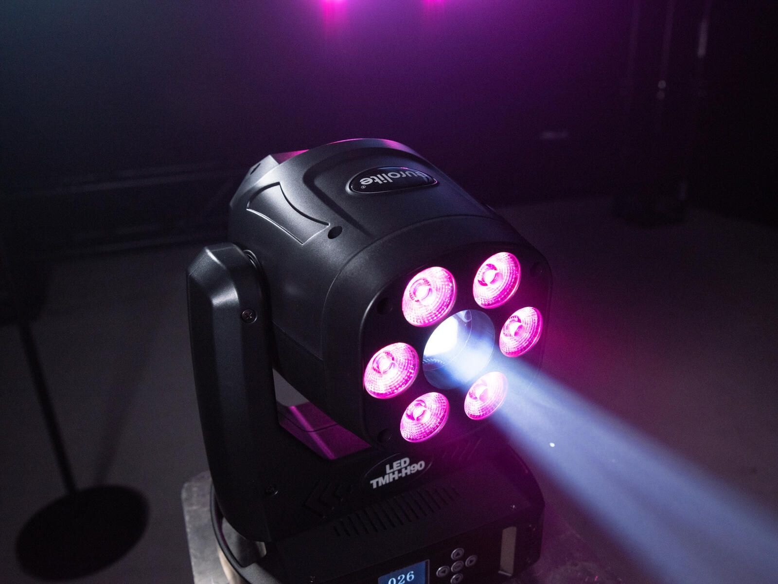 EUROLITE LED TMH-H90 Hybrid Moving-Head Spot/Wash COB_00054182_