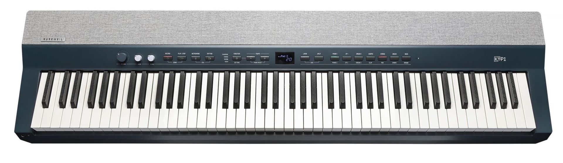 Kurzweil KAP-1 Blue, Stagepiano Digitalpiano, 88 Tasten Hammer,  KAP1-KB