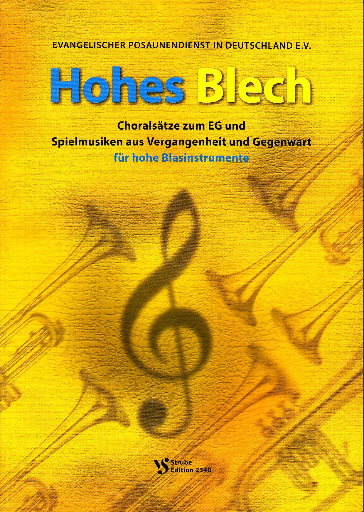 Noten Hohes Blech Evangelischer Posaunendienst Strube VS 2340_00053520_