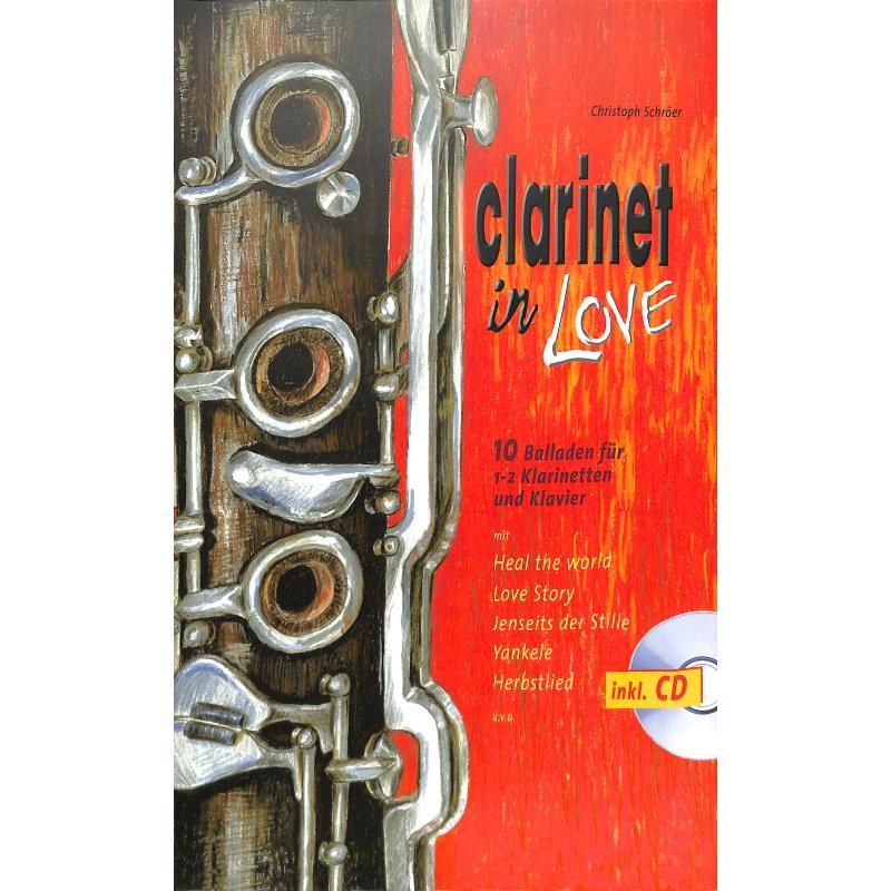 Noten Clarinet in love - 10 Balladen Ballads HGEM 5458 Gerig Verlag incl. CD