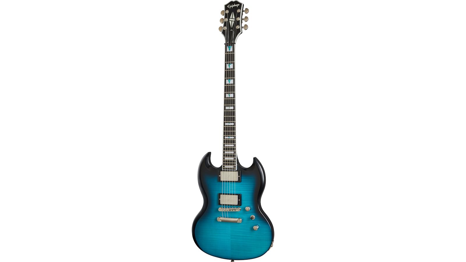Epiphone SG Prophecy BTAG Blue Tiger Aged Gloss