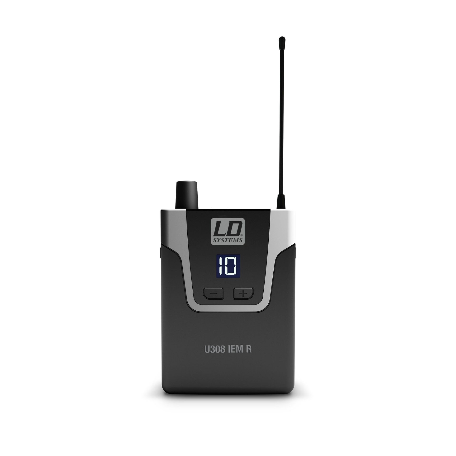 LD Systems U308 IEM HP In-Ear Set 823 - 832 MHz und 863 - 865 MHz , 9,5"