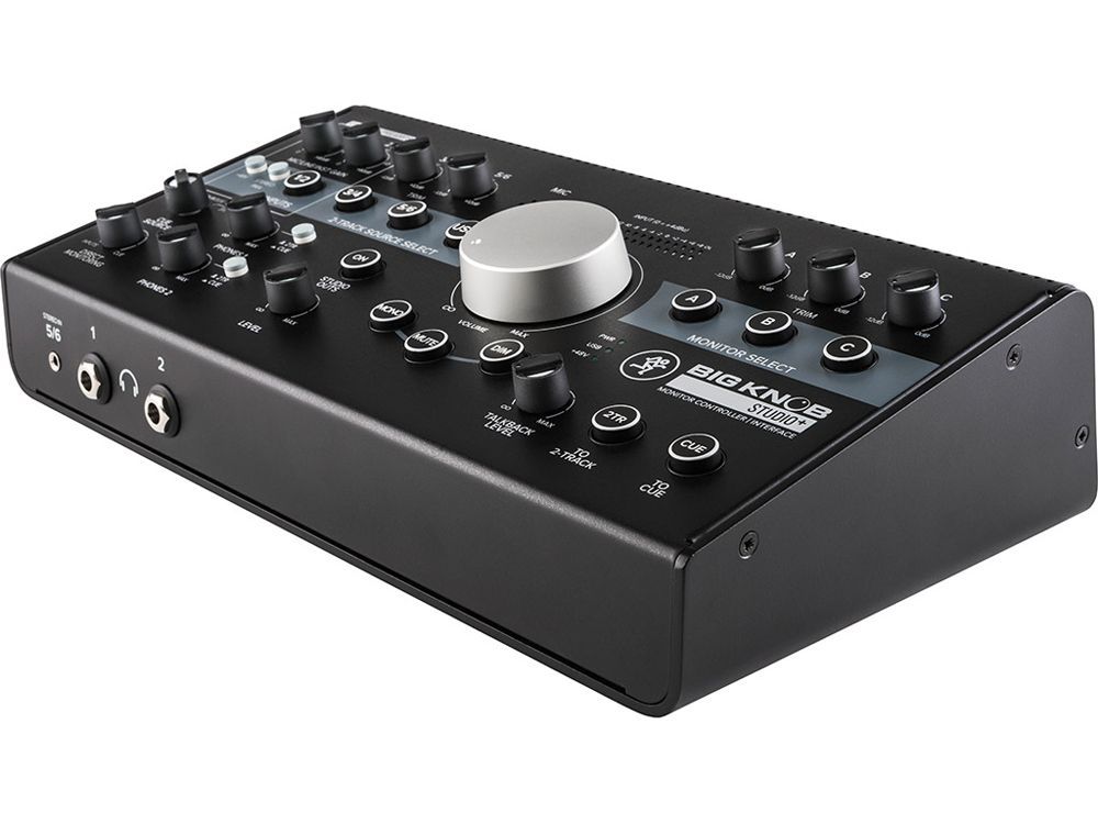 Mackie Big Knob Studio+  Aktiver Monitor Controller und USB Audiointerface