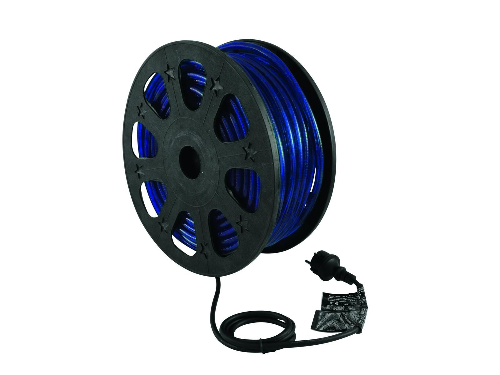 4026397166101 - EUROLITE RUBBERLIGHT RL1 230V blau 44m Rolle
