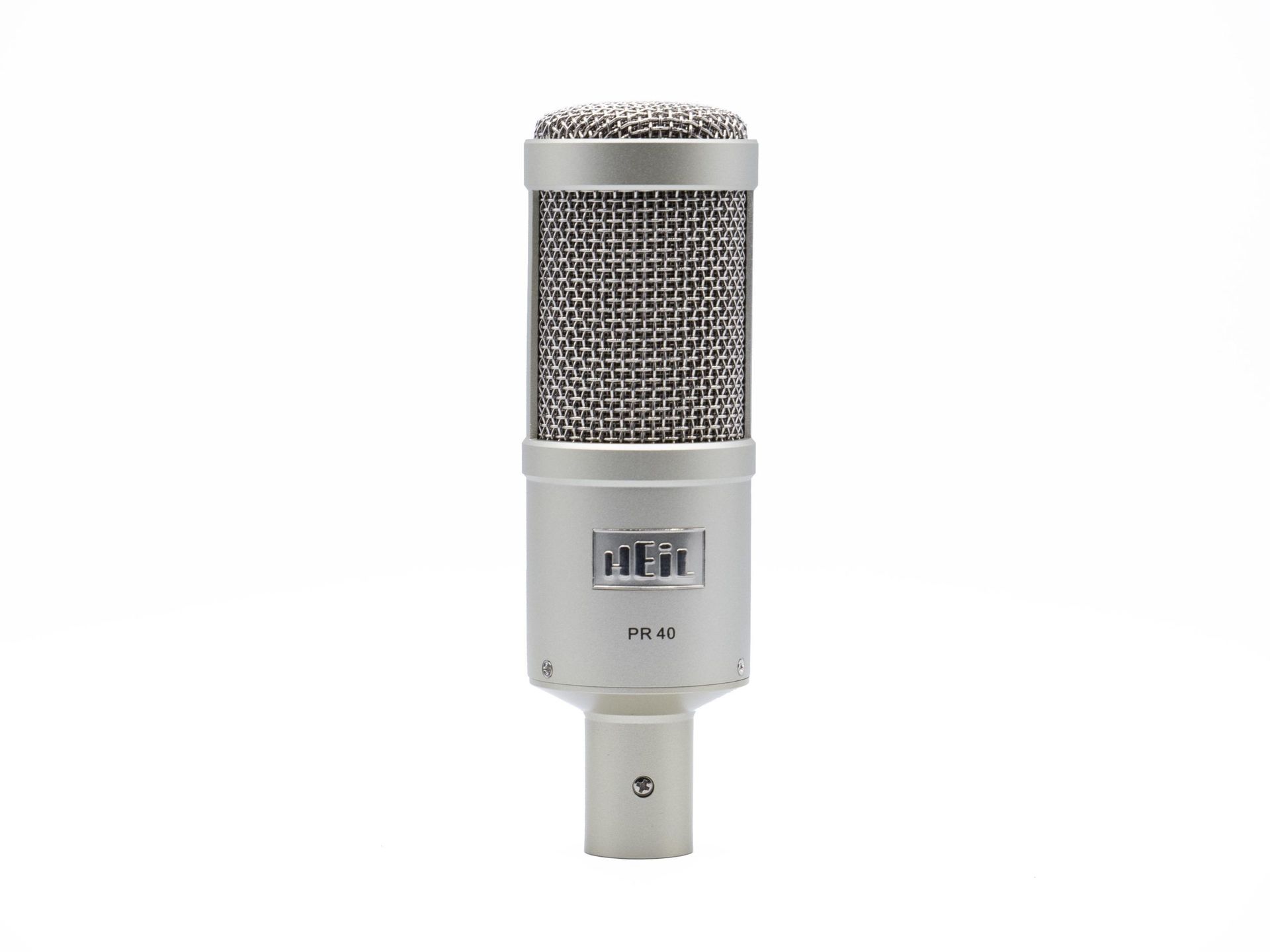 Heil Sound PR40 silber Großmembranmikrofon dynamisch für Gesang und Instrumente 