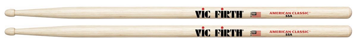 VIC FIRTH 55A Drumsticks American Classic Serie Hickory_00012769_
