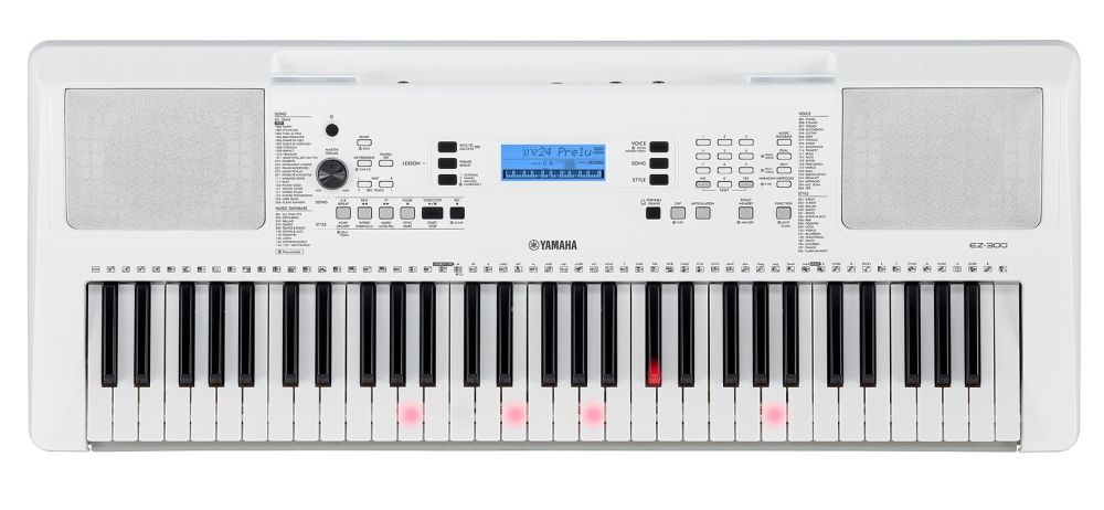 Yamaha EZ-300 Keyboard mit Begleitautomatik und Leuchttasten