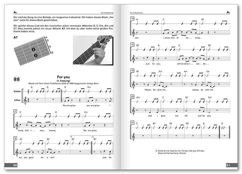 Schule Gitarre Acoustic Guitar Türk  Zehe Voggenreiter incl. CD 0246-3_00006077_